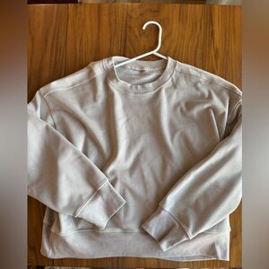 Abercrombie and Fitch YPB ribbed crewneck sweater women’s medium beige